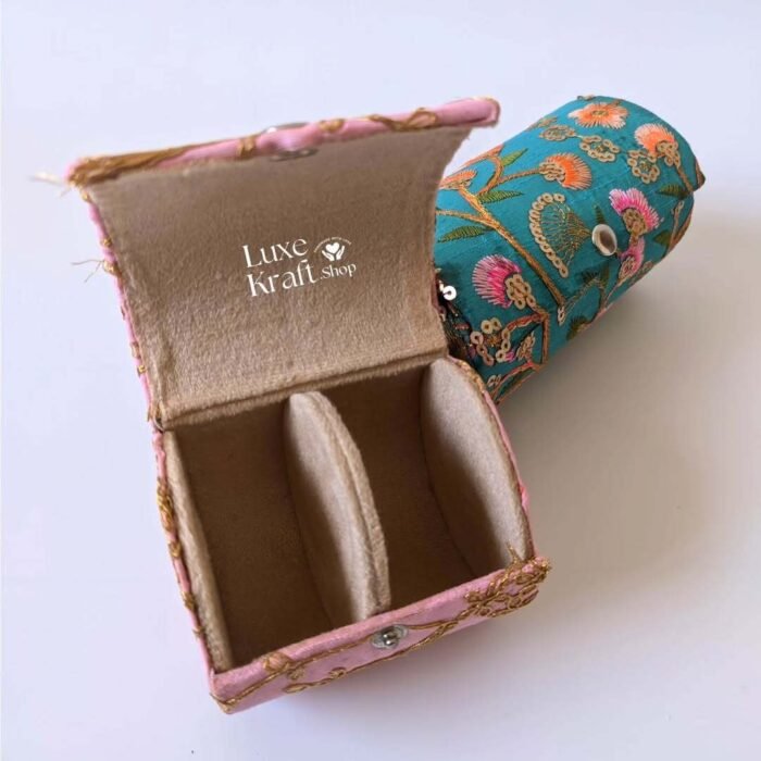 Wooden Embroidery Bangle Box - Image 3