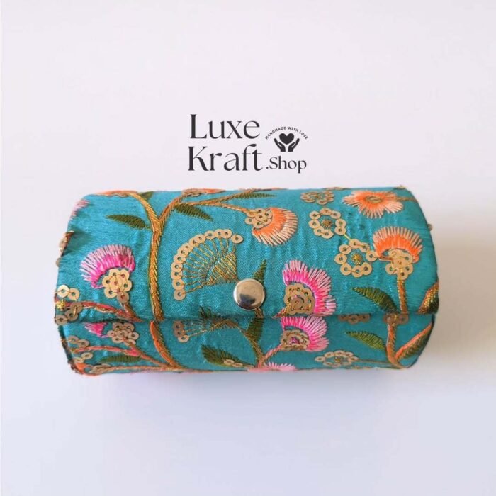 Wooden Embroidery Bangle Box - Image 2